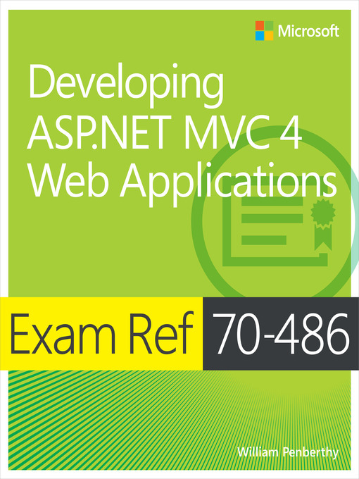 Title details for Developing ASP.NET MVC 4 Web Applications by William Penberthy - Available